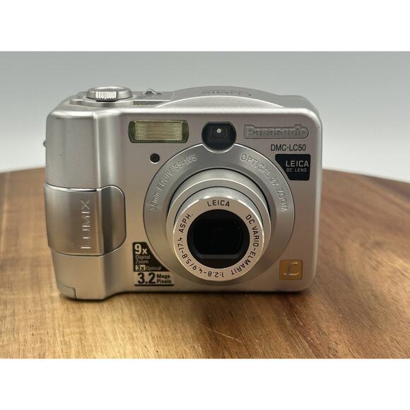 Panasonic Other - Panasonic Lumix DMC-LC50 Digital Camera 3.2MP 3X Zoom Leica Boxed w/ acc WORKS